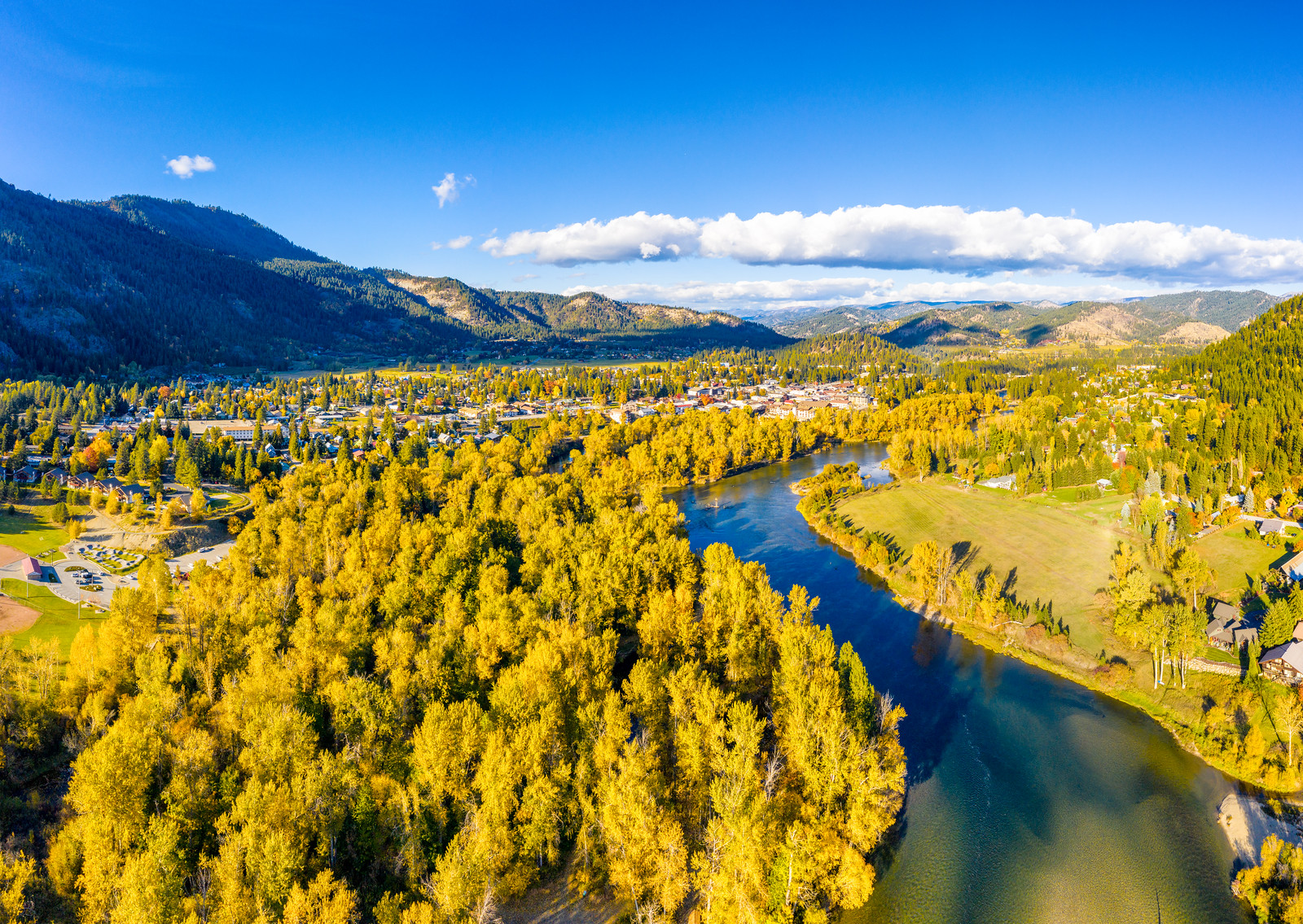 Leavenworth in the fall