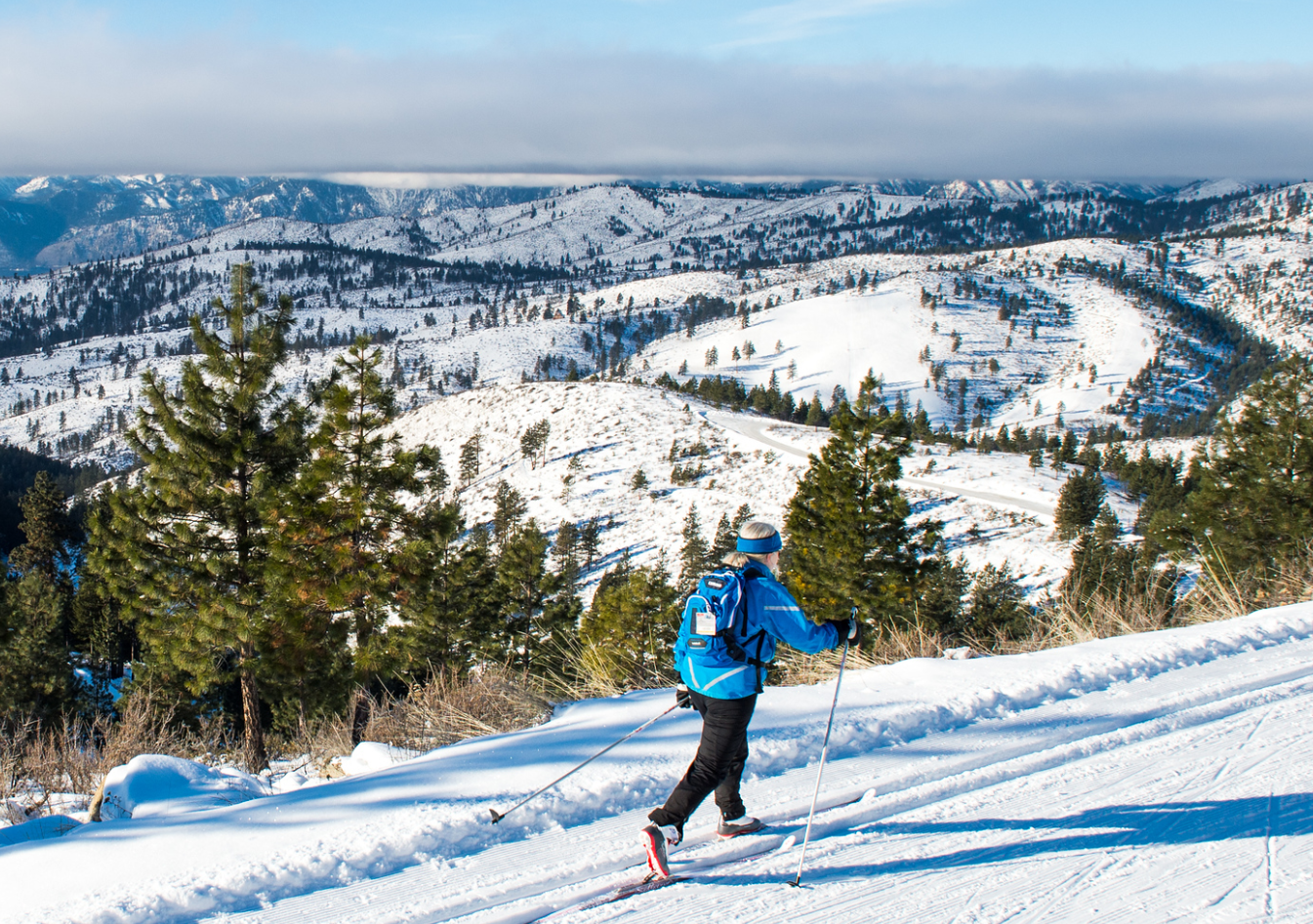 nordic skiing echo ridge